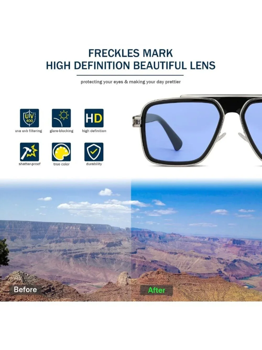 Trendy Vintage 70s Retro Sunglasses for Men & Women | Stylish Italian Shades